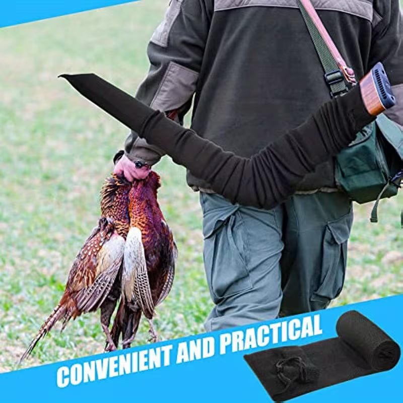 54-inch Elastic Tactical Storage Bag Dustproof Knitted Sleeve Tactical Organizer Sock Case Carrying Bag