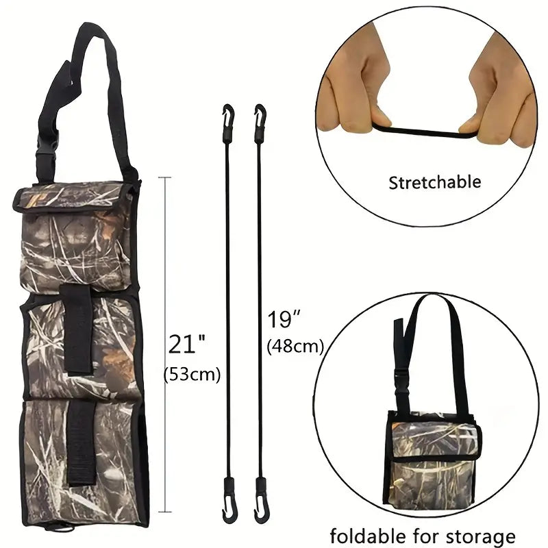 2pcs Camouflage Hunting Bag for Trucks and Vehicles