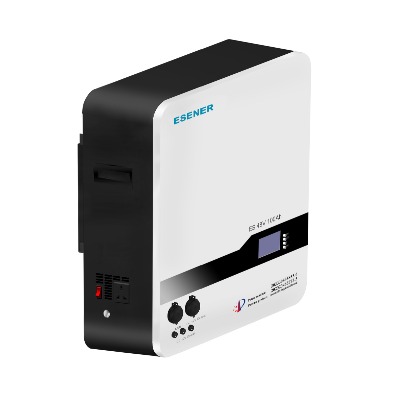 ESENER 4.8kwh 48V Multifunctional Lithium Battery With Built in Emergency Inverter 1C