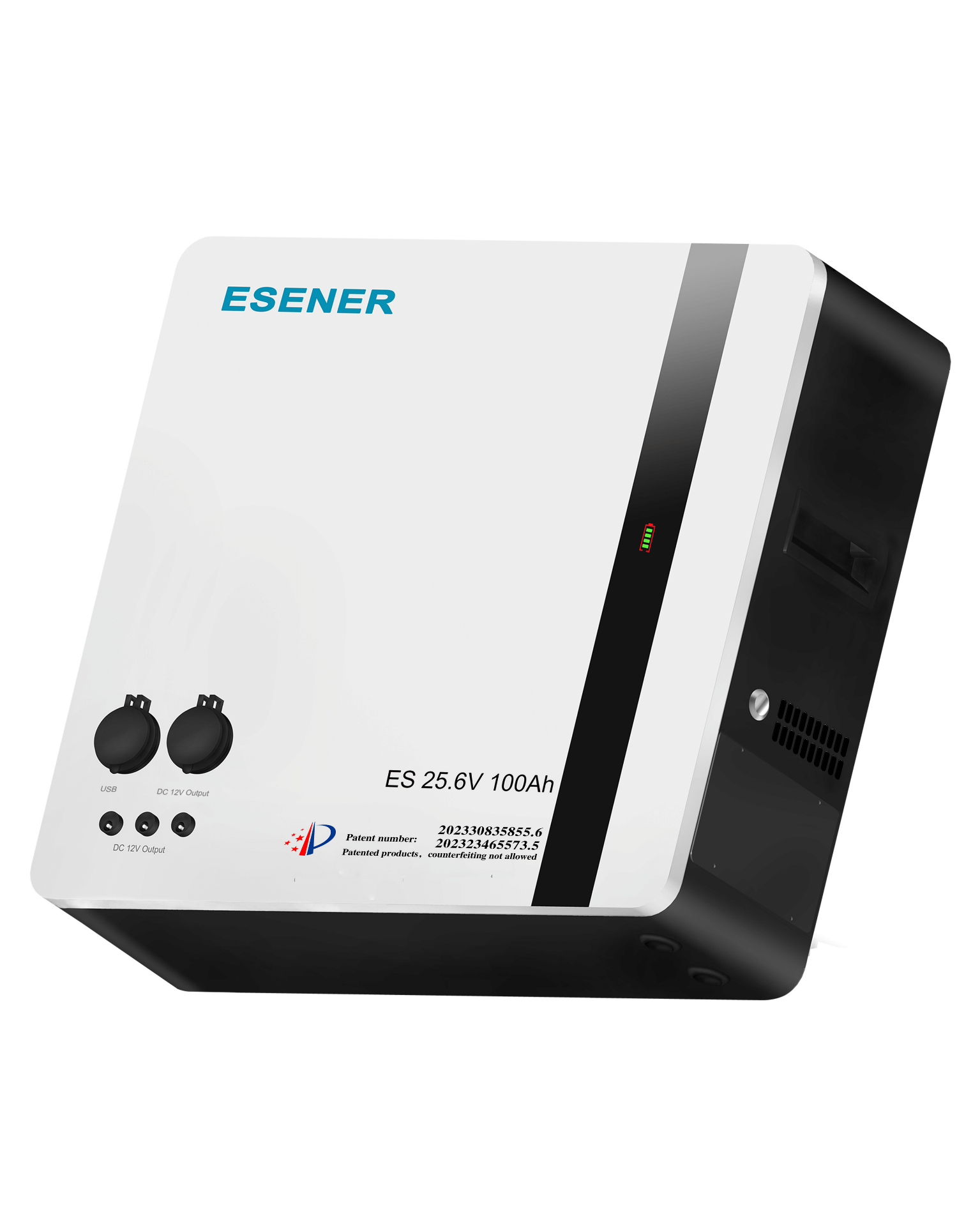 ESENER 2.56kwh 24V Multifunctional Lithium Battery With Built in Emergency Inverter