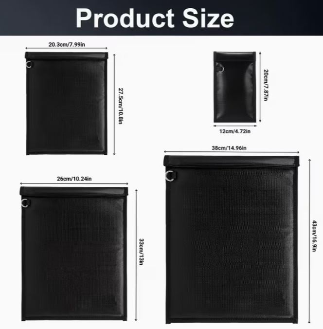 Electromagnetic Pulse Shield Anti-Tracking Faraday Cage Privacy Protector for Mobile Phone and Computer