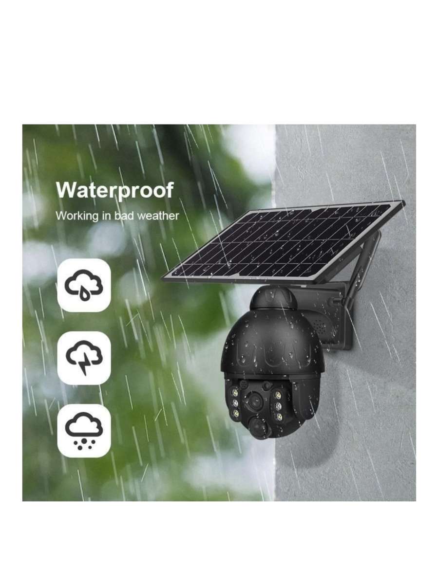 Andowl Q-SX80 Solar 4K 4G/5G Outdoor Smart IP PTZ Surveillance Camera PTZ Functionality