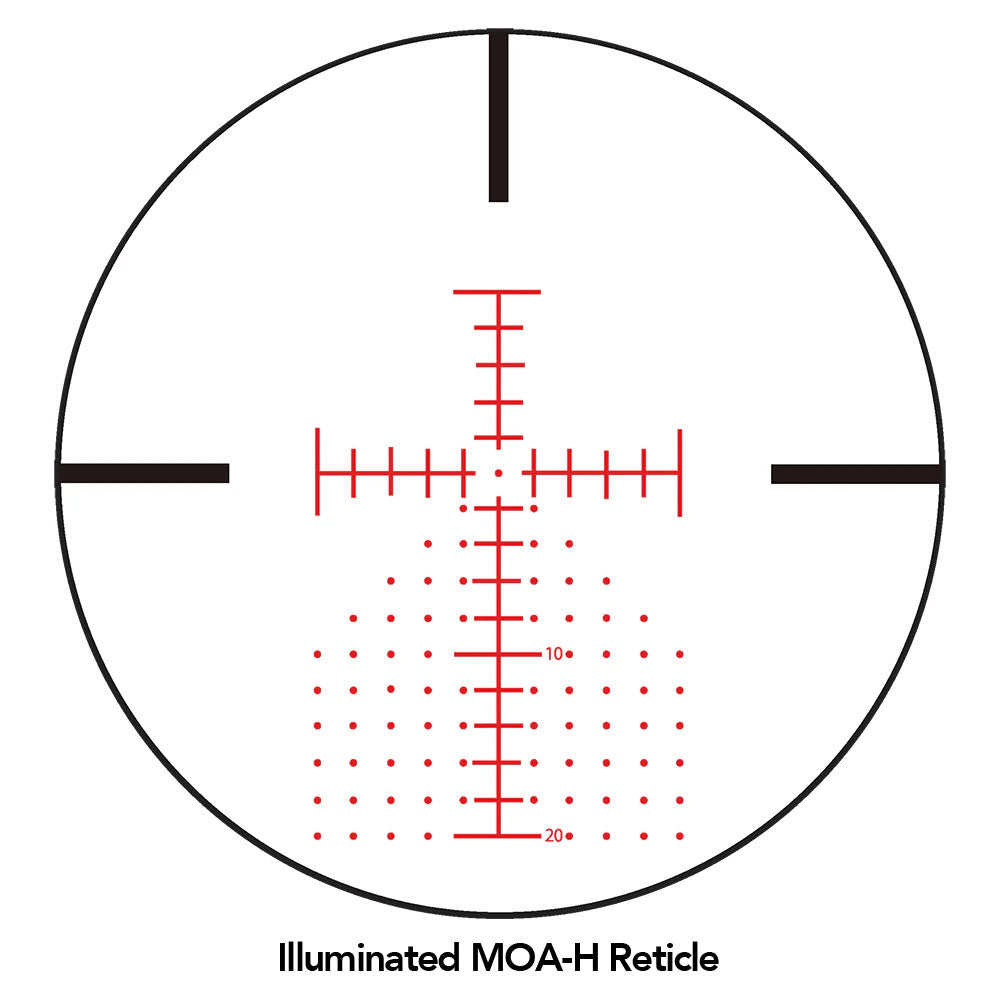 Sightron Scope S3 Plr 6-24X50 Zs Ir MOA-H