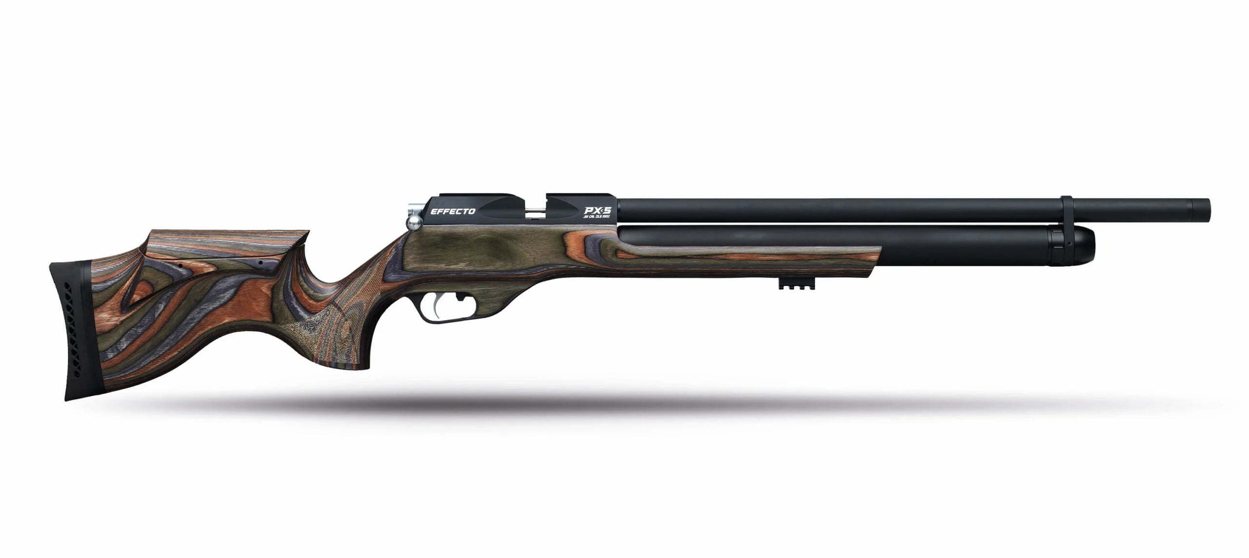 Effecto PX-5 PRO Laminated Green Model PCP Air RIfle, 5.5mm 58cm Barrel, Choked