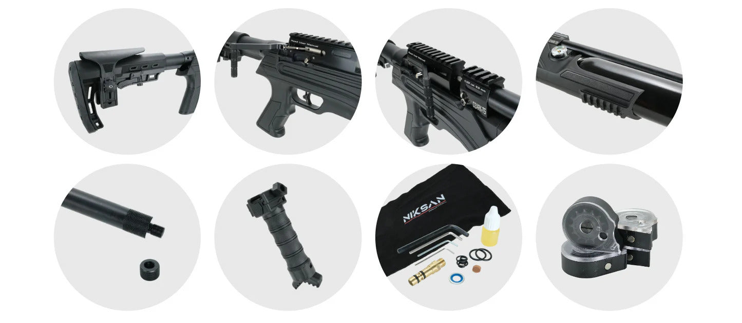 Niksan Ozark-TS PCP Air Rifle 5.5mm