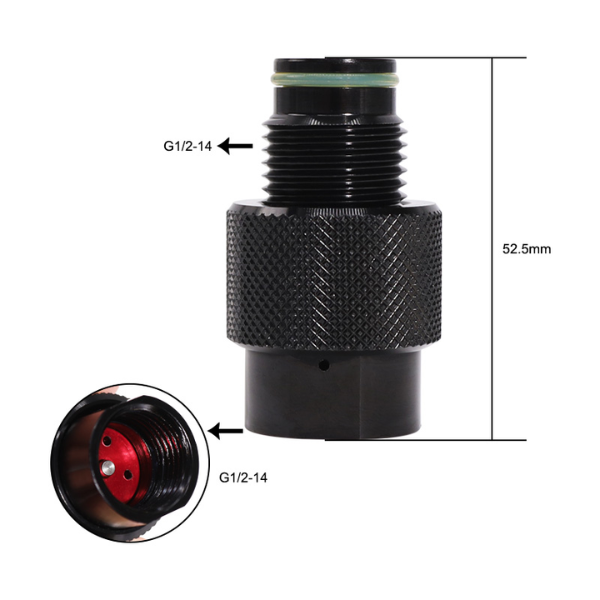 Trinity Paintball On/Off Thread Saver Aluminum