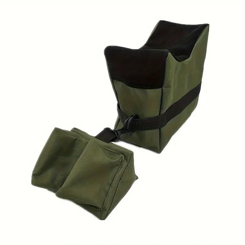2 Piece Outdoor Shooting Rest Bag Green