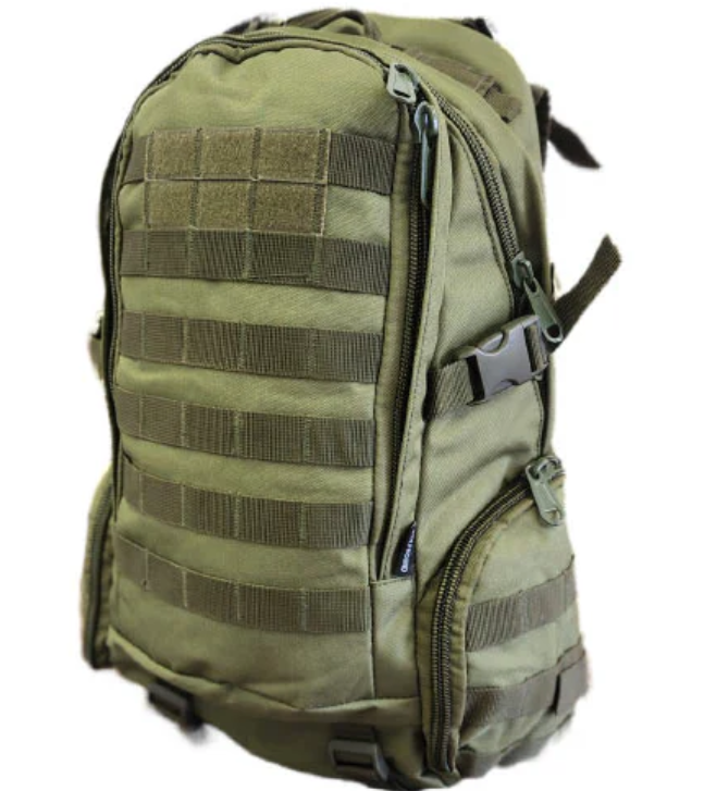 Oxford Military 4 Compartment Backpack - Select Colour
