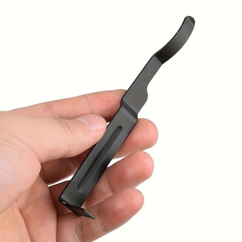 Glock Concealed Carry Clip Holster With Metal Belt Clip | Includes Replacement Slide Cover Plate & Extra Screws - Fits Models 17 To 36