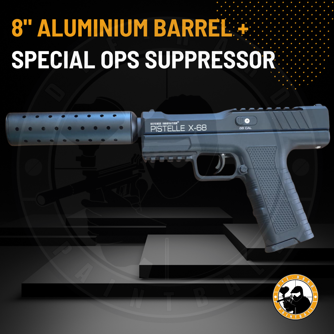 MCS Pistelle X-68 8-inch Aluminum Barrel and Suppressor Kit