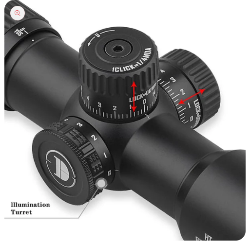 Discovery HT 6X24 AOE IR Rifle Scope