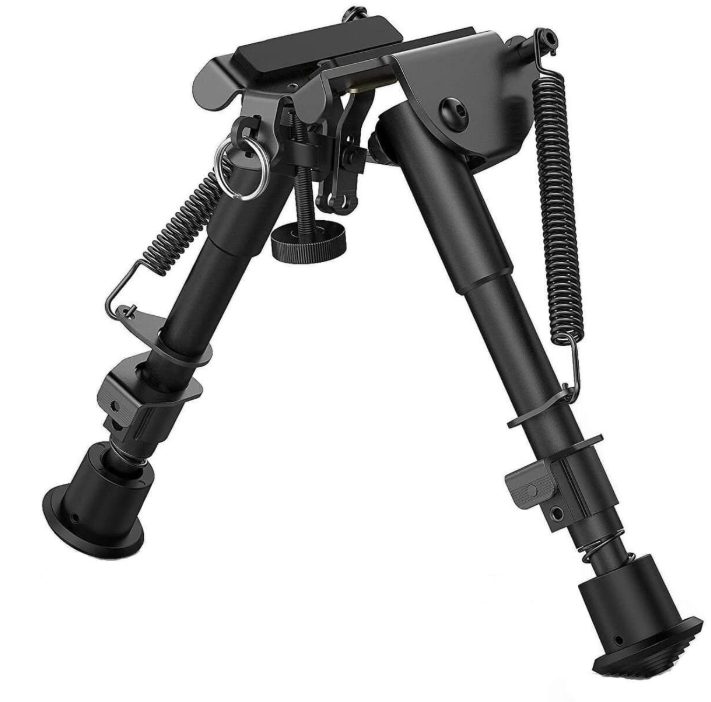 Folding Spring Bipod For Air Rifle | 5.9" to 8.3"