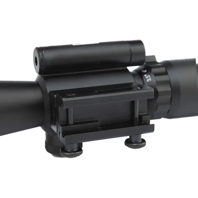 SPIKE 3.5-10X40mm Scope with Laser Sight