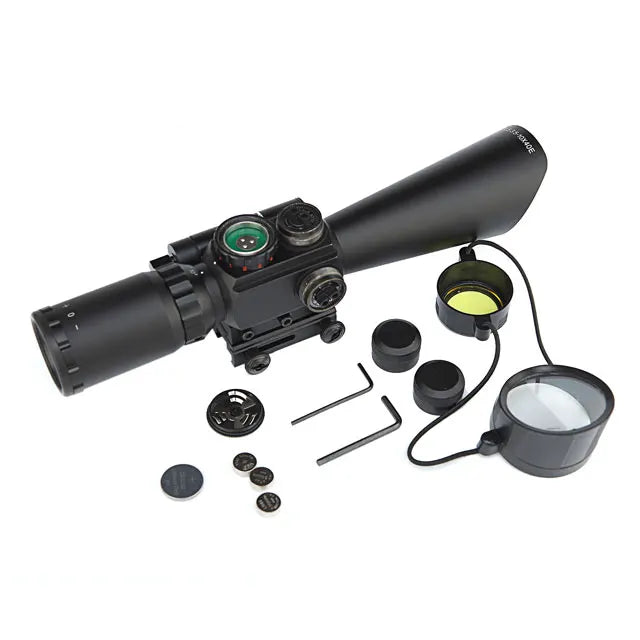 SPIKE 3.5-10X40mm Scope with Laser Sight