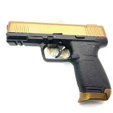 Kuzey P122 Blank Firing Signal Gun - Bronze 9mm PAK