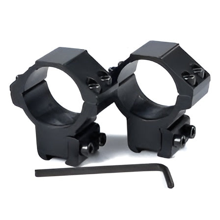 1 Inch, 2 - Piece Dovetail Mounts (Medium Height)