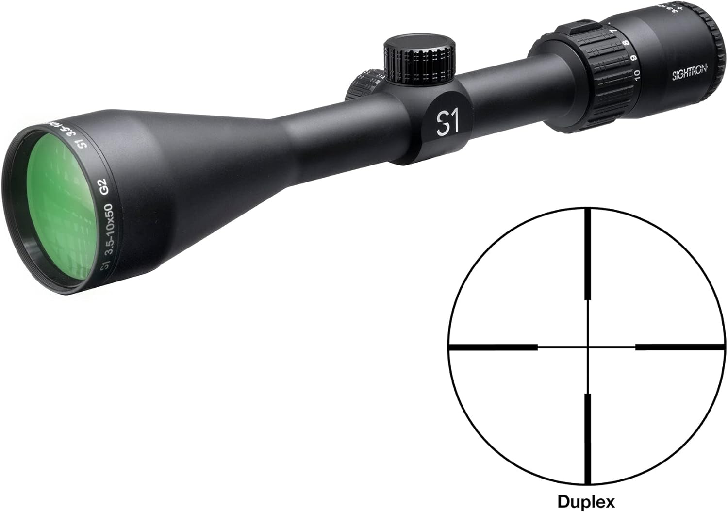 Sightron Scope Si 3.5-10X50 G2 Duplex