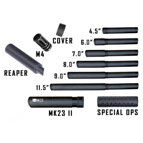 NxWerks Pistelle X-68 9-Inch Aluminium Barrel and Muzzle Cover