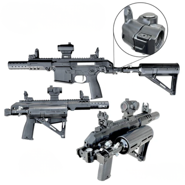 MCS Folding Air Buttstock Adapter With Gen3 Locking Mechanism