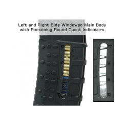 UTG RBT-AM30 AR15 30 ROUND WINDOWED POLYMER MAGAZINE