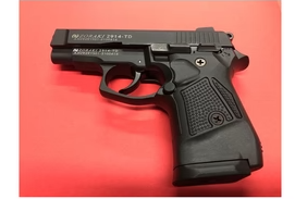 Zoraki 2914td - 9mm pepper/teargas/blanks pistol, black