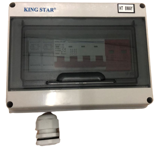 Kingstar Combiner Box | Prewired with Surge Arrest & Fuses