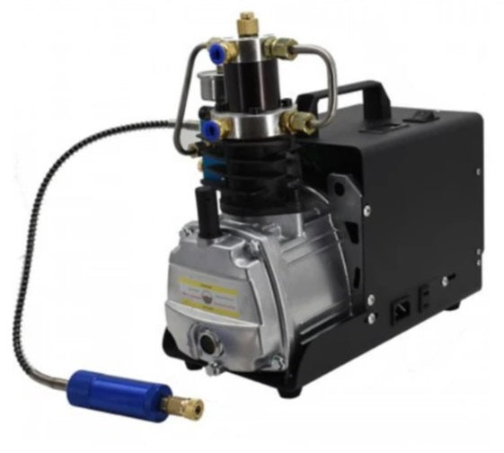 Water Cooled Compressor for PCP guns- Auto Shutdown | 4500Psi