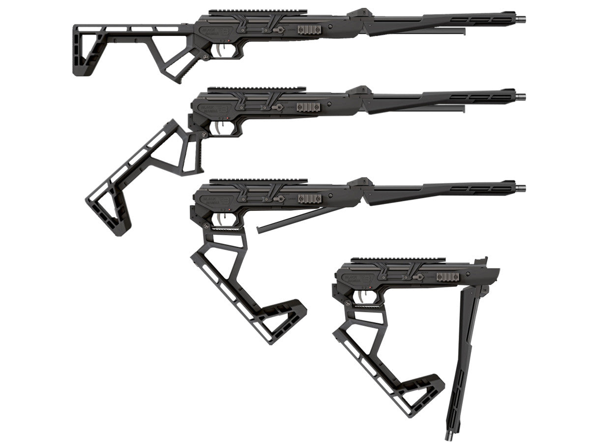Black Bunker BM8 Folding Survival Rifle - Available in 2 colors and 2 Calibers