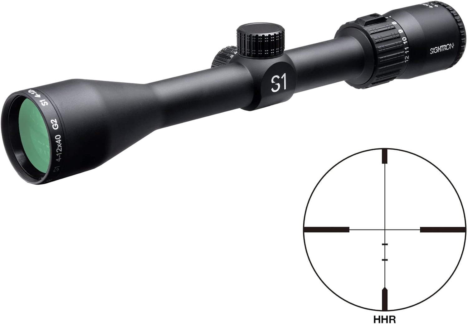 Sightron Scope Si 4-12X40 Hhr G2