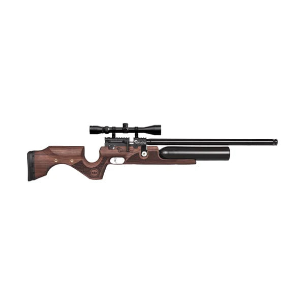 Kral Big Horn Walnut With Aluminum Air Cylinder .22 CAL Case Included