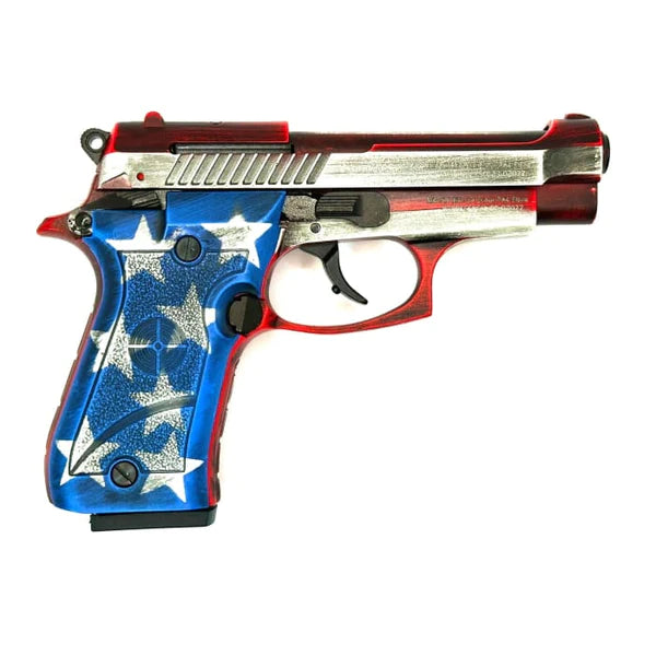 Niksan BP84 Patriot American Flag Blank 9mm P.A.K
