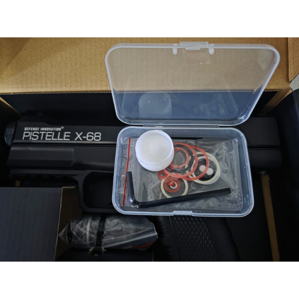 Defense Innovation Pistelle X-68 Gen2 Self-Defence Airgun Orange