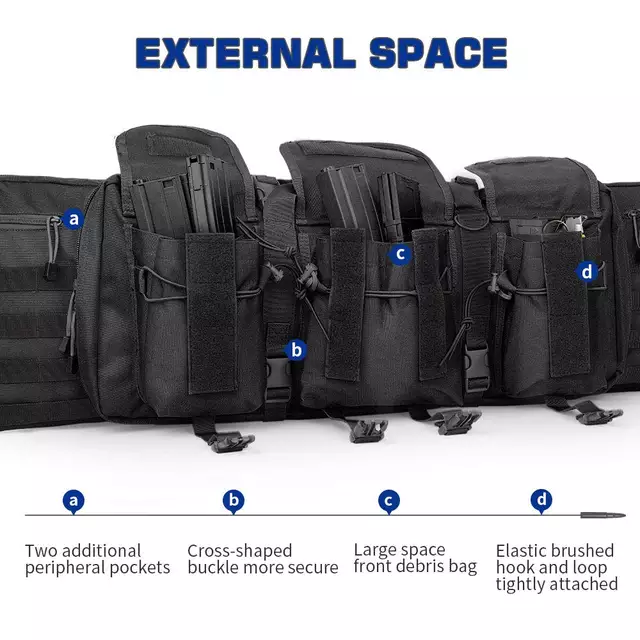 Rifle Shotgun Double Gun Bag 1.05m