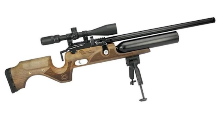 Kral Big Horn Walnut With Aluminum Air Cylinder .22 CAL Case Included
