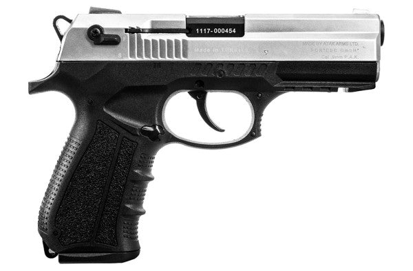 Zoraki 2918 - 9mm pepper/teargas/blanks pistol, shiny chrome