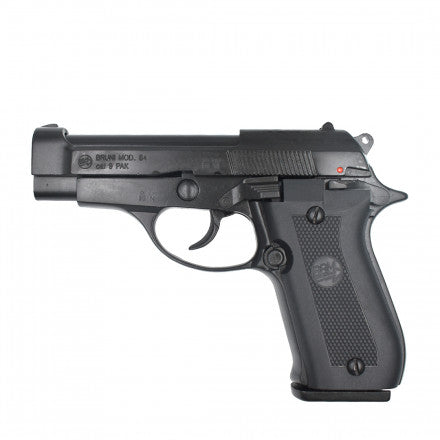 Bruni Mod 84 Black- 9mm P.A.K Blank / Pepper pIstol