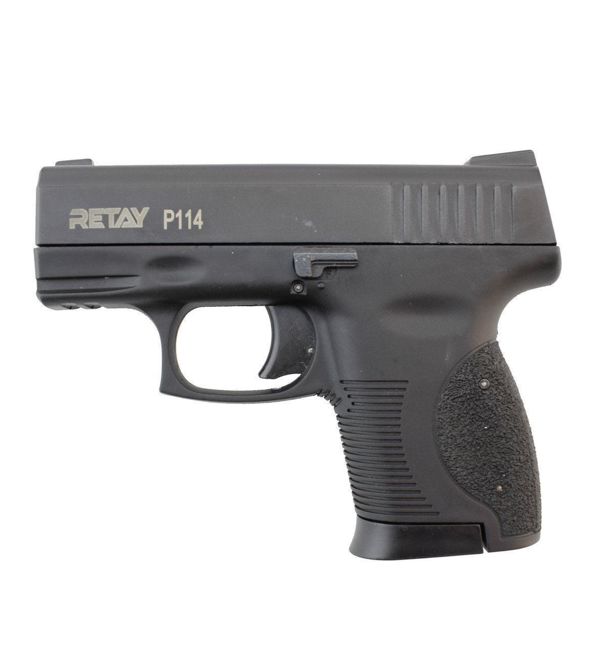 Retay Blank Gun - P114 Black | Pepper Gun