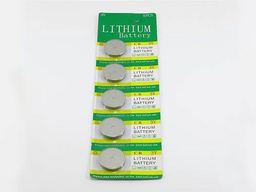 100 x Lithium Batteries - CR2032 - (Packs of 5) - Security and More