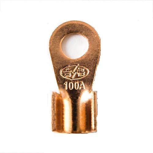 100A Copper Battery Cable Connector Terminal Crimping 10-25mm2 Wire - Security and More