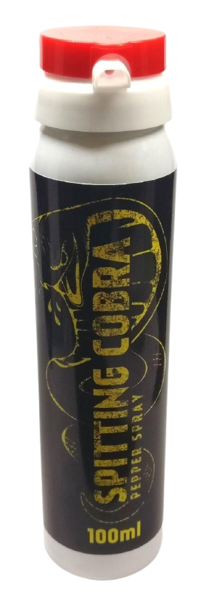 Spitting Cobra 100ml Pepper Spray Including Pouch- Fogger