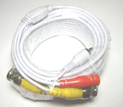 10m CCTV CAMERA CABLE 3 IN 1 | VIDEO + AUDIO + POWER - Security and More