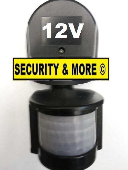 12 Volt Motion Sensor - Infrared Sensor for outdoor lighting - Security and More