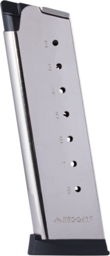 Mec-Gar Spare Magazine Colt Govt 45 ACP 8 RD Nickel