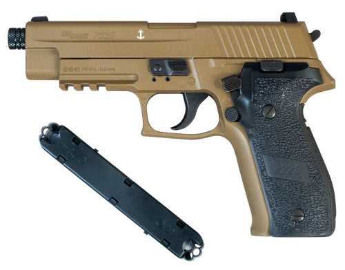 Sig Sauer P226 Tan | 16 BB & Pellet Capacity! (Also available in Black)