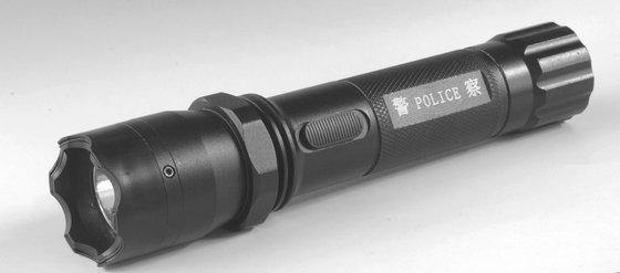 240 000V Stun Gun/ Self-defensive Device with LED Light made of Aluminium Alloy - Security and More