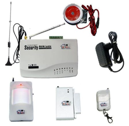 433Mhz GSM Alarm System | Home / Office | Option to add door & PIR Sensors