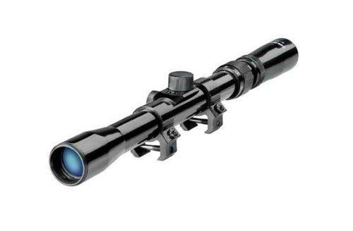 4 X 20 Rifle Scope for .22 and .177 caliber rifles | 11mm Mount - Security and More