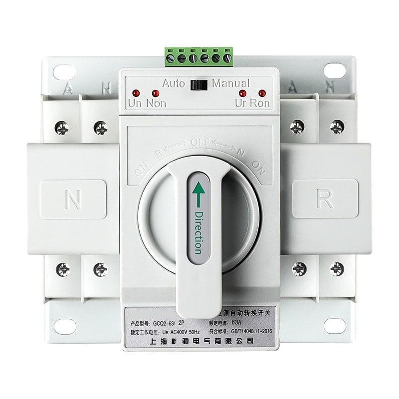 Dual Power Automatic Changeover switch ATS 63A (Use with Generator or Inverter)