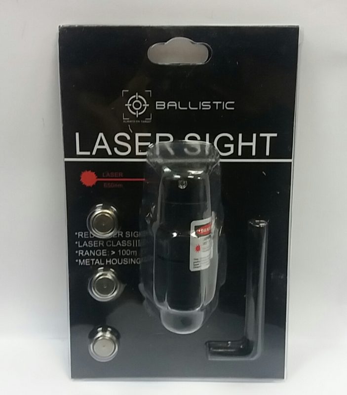 Ballistic Red Laser – Picatinny Weaver
