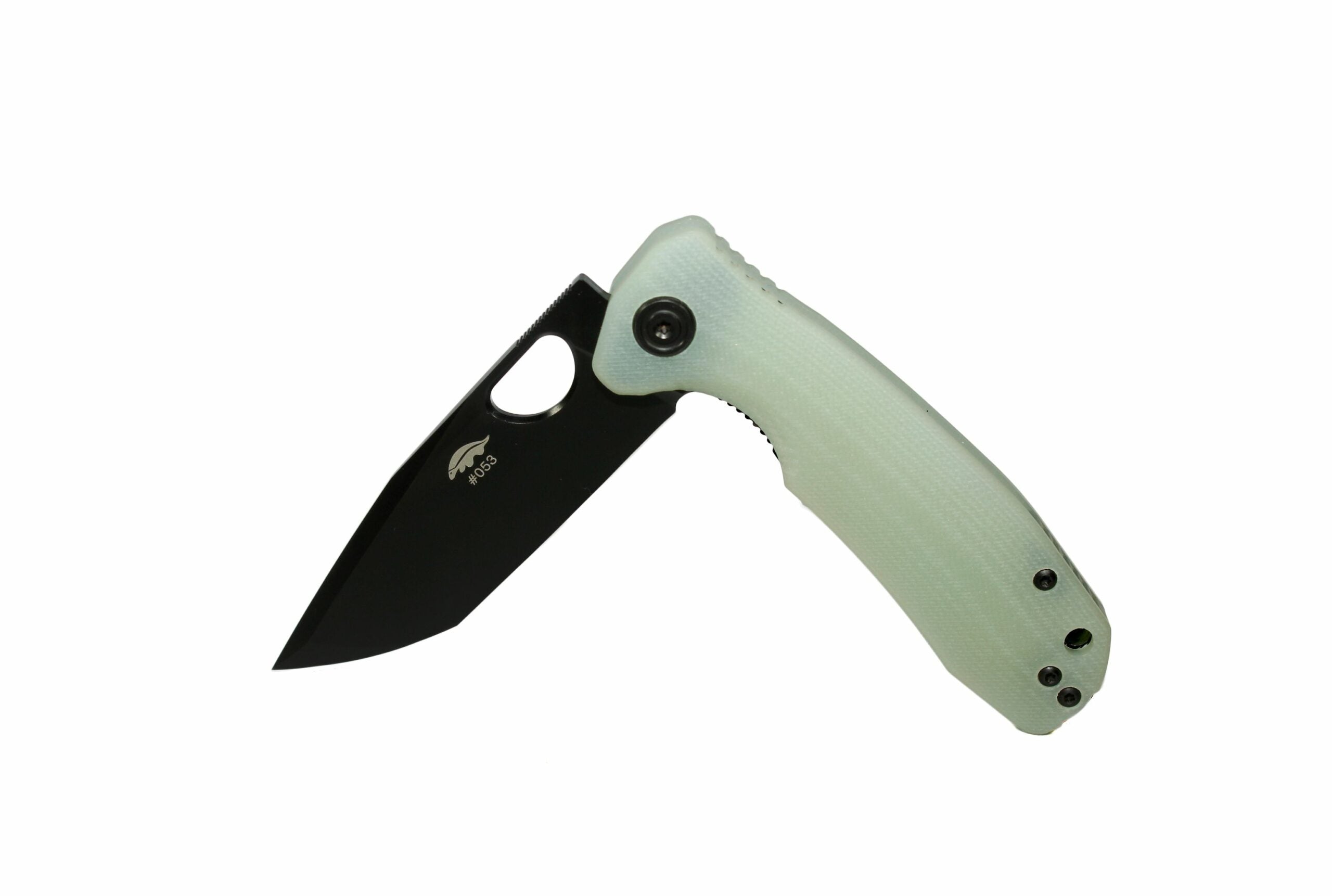 Honey Badger Tanto Black DLC D2 Jade G10 – Medium *Limited Edition*